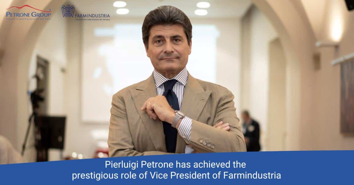 Pierluigi Petrone has achieved the prestigious role of Vice President of Farmindustria