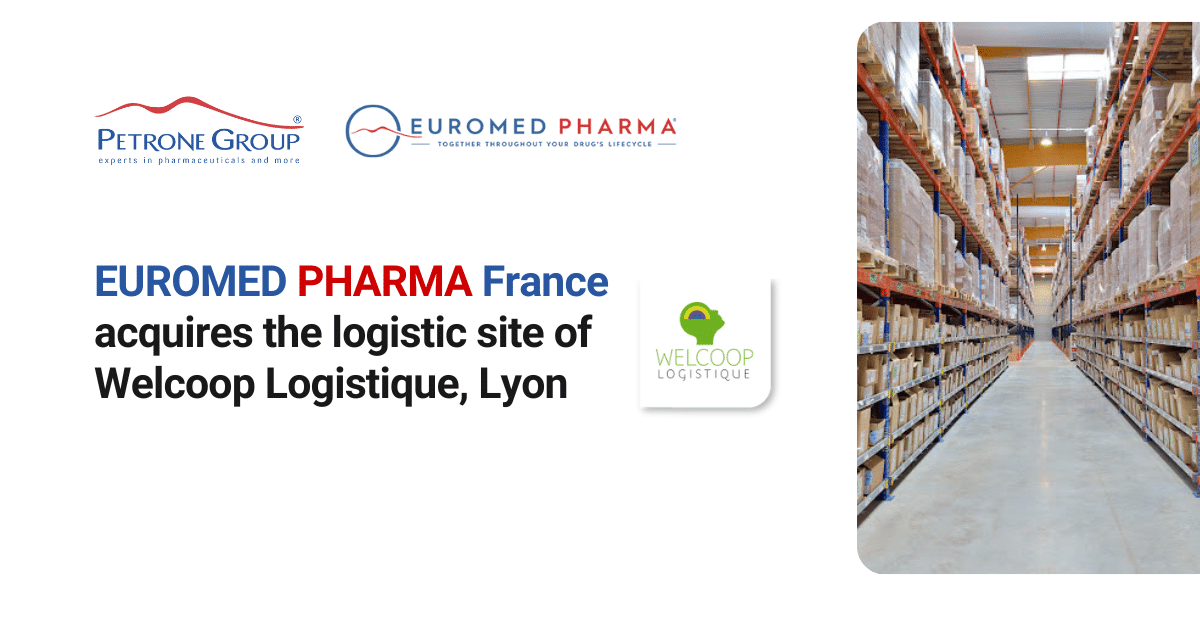 EUROMED PHARMA France acquires the logistic site of Welcoop Logistique, Lyon