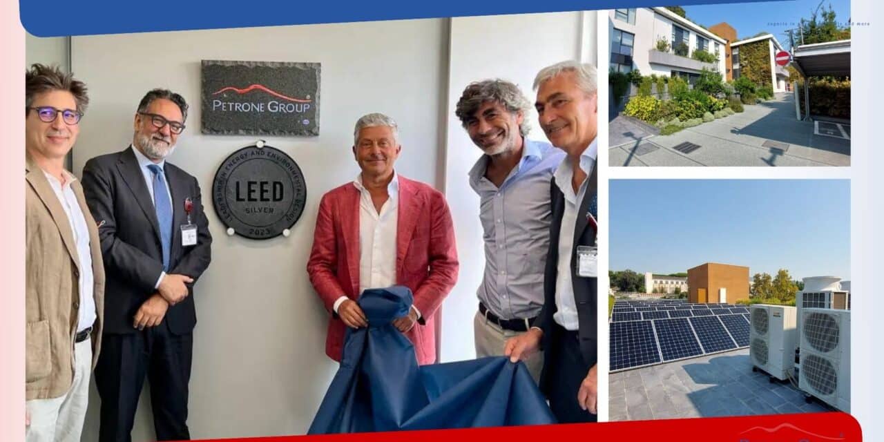 L’Headquarters di Petrone Group tra i primi edifici al Sud Italia certificato LEED